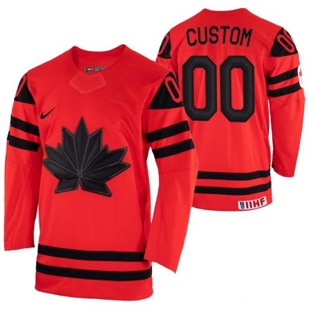 Custom Kanada Hockey 2022 IIHF World Championship Punainen Vieras