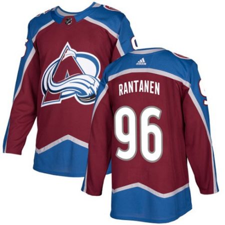 Lapsille NHL Colorado Avalanche Pelipaita Mikko Rantanen #96 Authentic Burgundy Punainen Koti