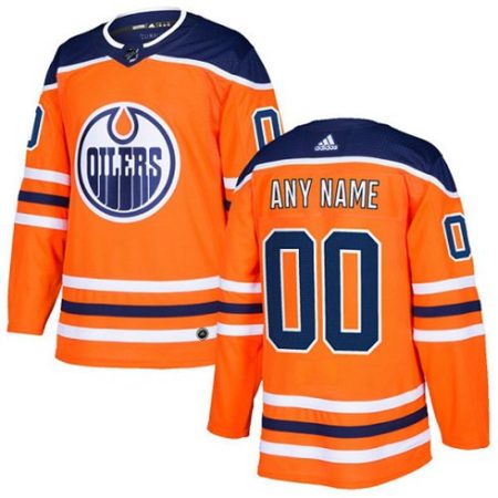 NHL Edmonton Oilers Pelipaita Customized Hemma Oranssi Authentic